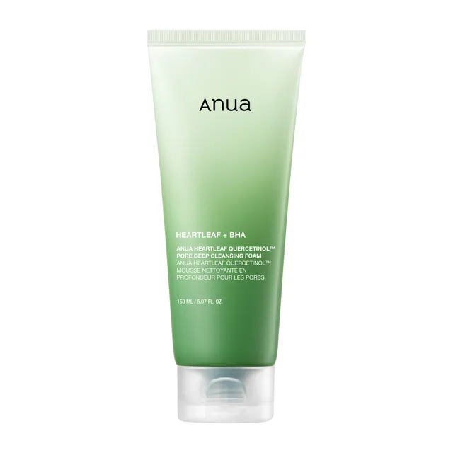 Anua - Heartleaf Quercetinol Pore Deep Cleansing Foam 150 ml